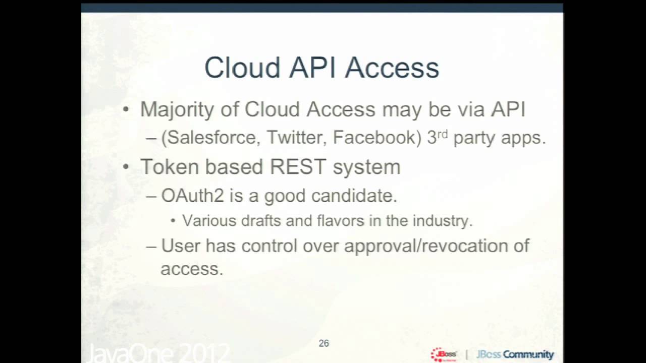 Best Practices for Cloud Identity in a Java PaaS