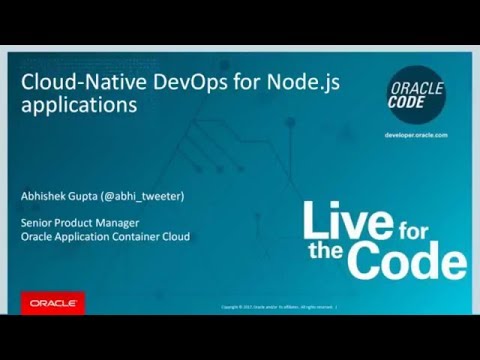 Cloud Native DevOps for Node.js Applications