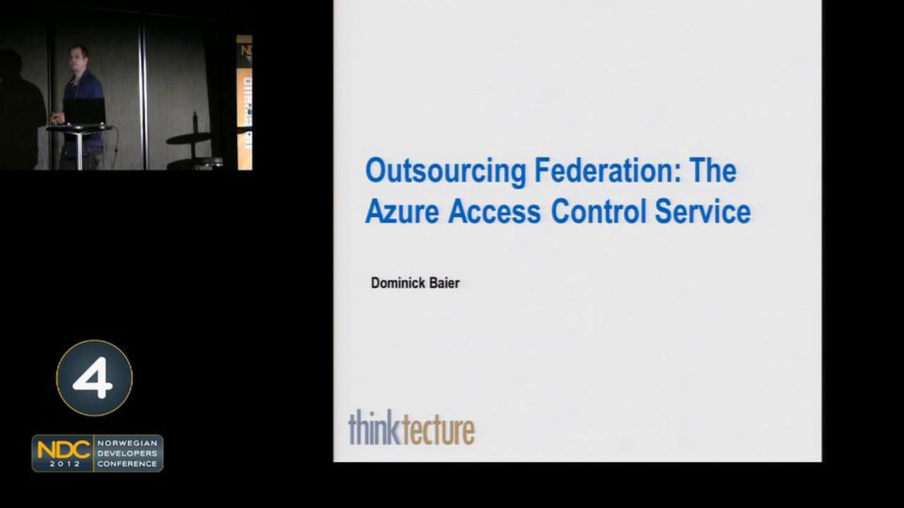 Outsourcing Security to Windows Azure