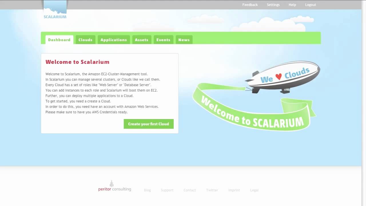 Scalarium EC2 Cluster Management